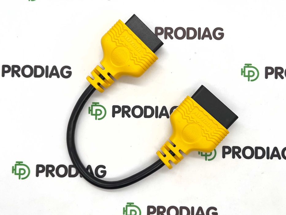 Кабель подовжувач OBD2 AUTOOL 30см для підключення адаптерів