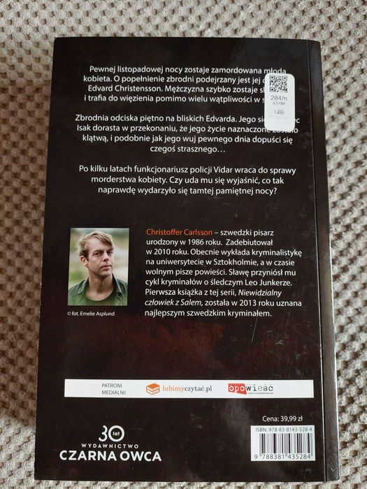 "Przepowiednia" Christoffer Carlsson CZARNA SERIA