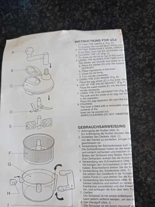 Máquina  de cortar legumes e fruta