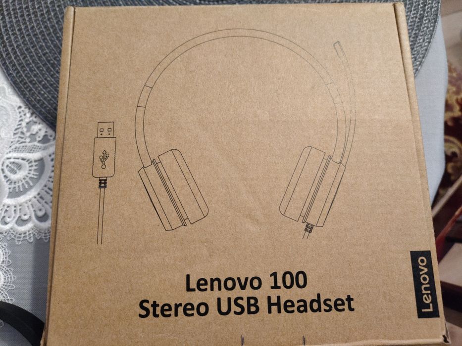 Słuchawki Lenovo Nowe
