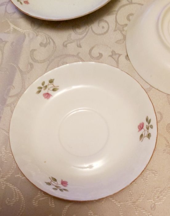 Talerze deserowe Iwona Chodzież PRL