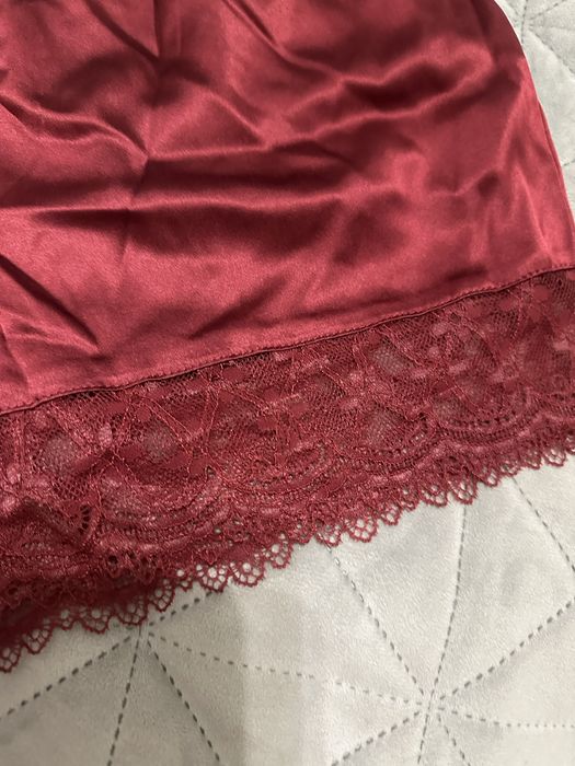 Szorty jedwabne z koronką intimissimi s