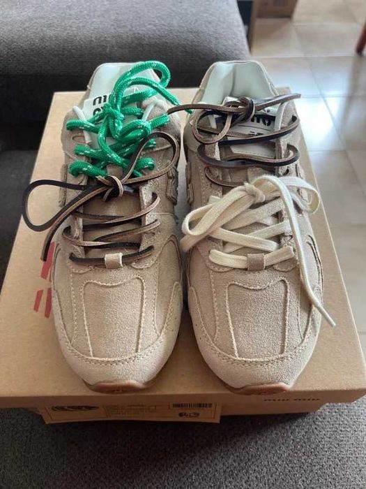 NewBalance_x_MIUMIU_Beżowy_Gum_Rozmiar 38