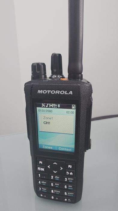 Оригінальна Motorola R7s VHF, AES256 Bluetooth IP68, 2 акумулятори та підсилена антена