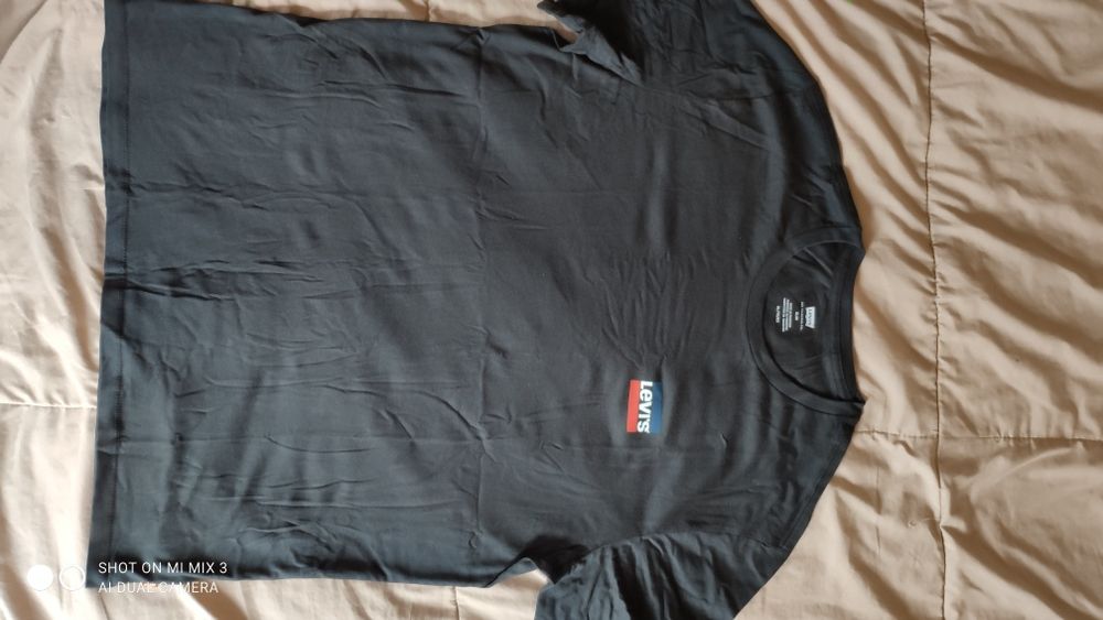 Levi's dwupak t-shirt czarny i czerwony rozm XL