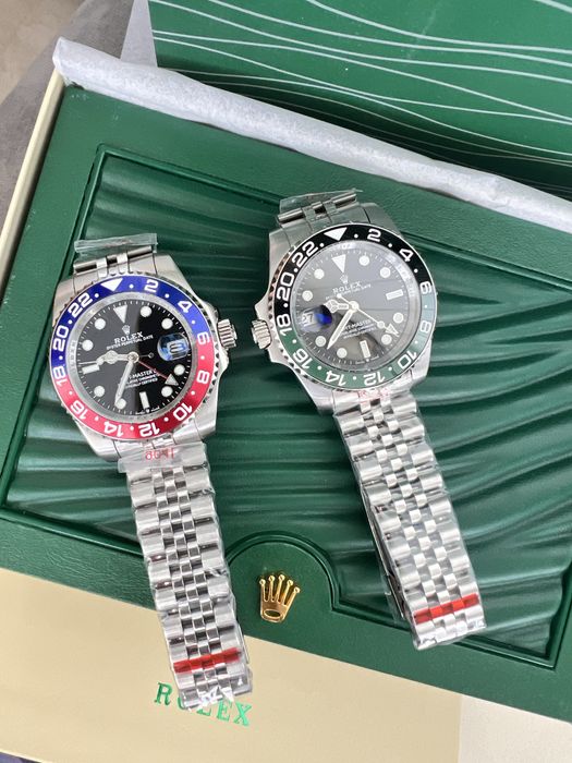 Часы механические GMT master Sprite Pepsi 41мм полный комплект Rolex