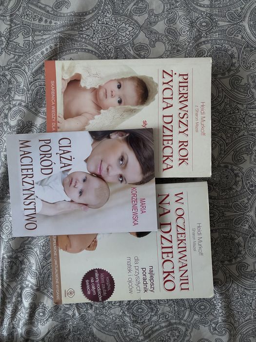 Zestaw książek dla przyszłych i młodych rodziców