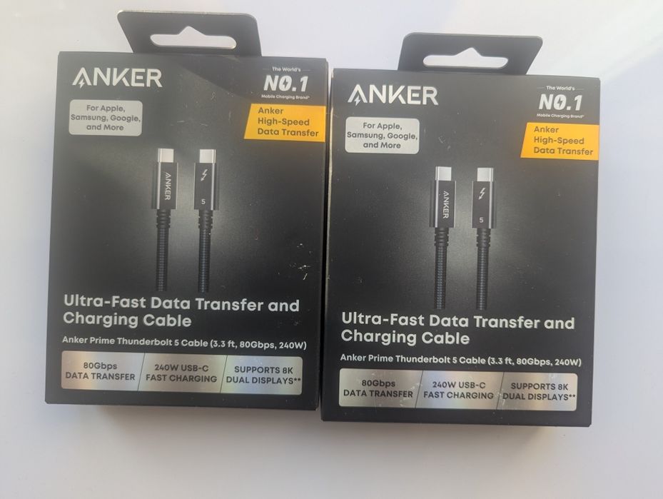 anker thunderbolt 5 1M cable | кабель