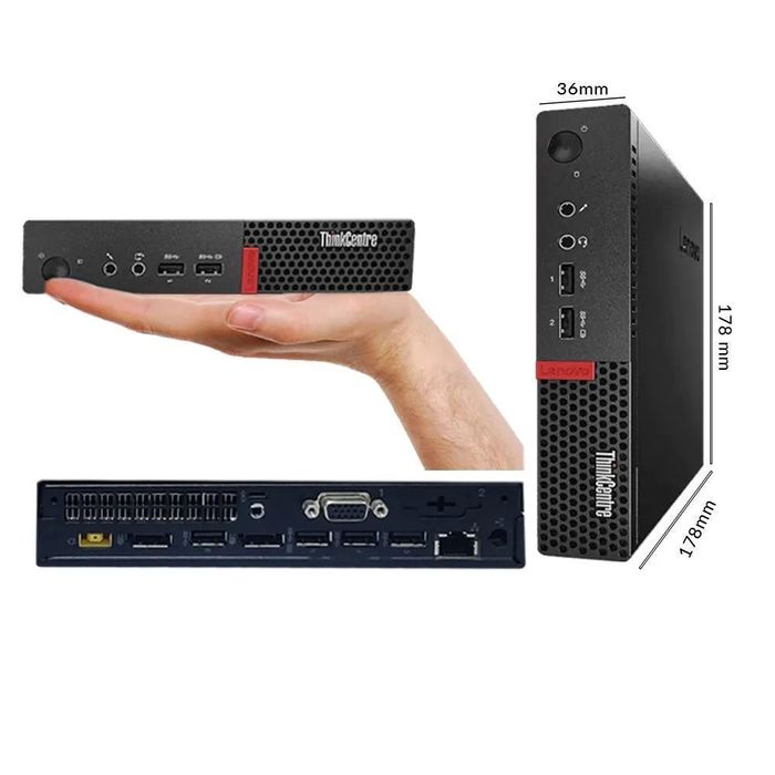 Компьютер Lenovo ThinkCentre M710q Tiny i3-7100T 2x3.4GHz 16GB/240GB