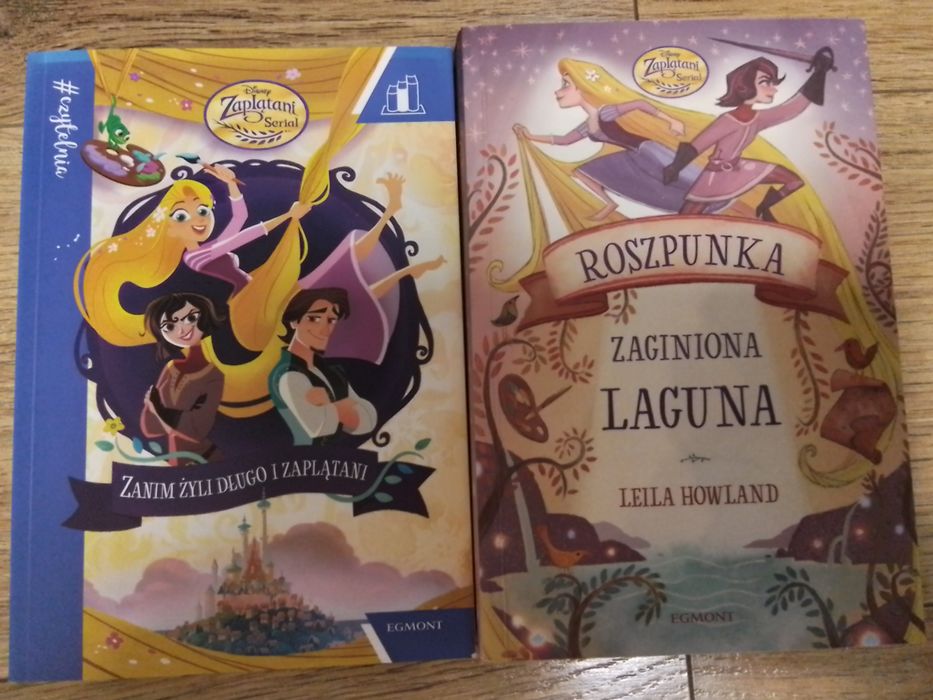 Książki Zaplątani Roszpunka Disney