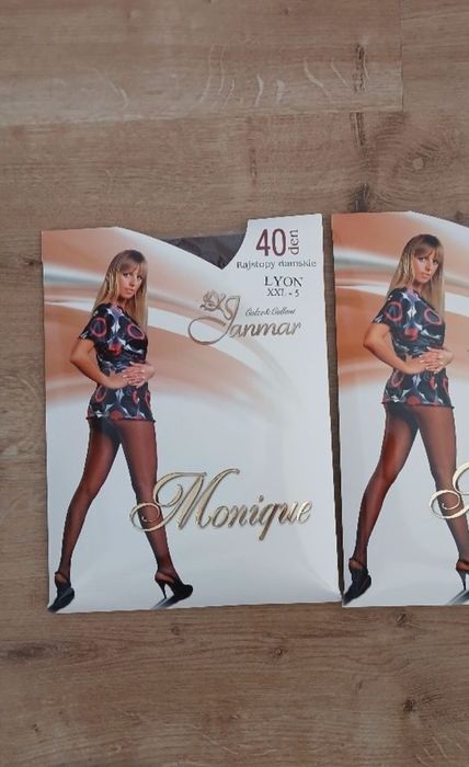 Rajstopy laycra 40  DEN roz. XXL-5 (2 pary) (25B)