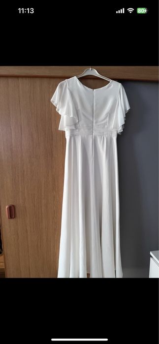 Skromna suknia ślubna