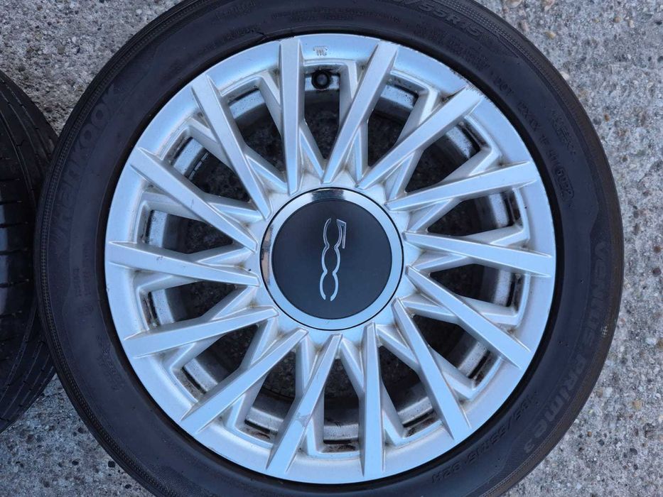 Fiat 500 Oryginalne Alufelgi Koła Lato 6,5mm 15 Cali 4x98