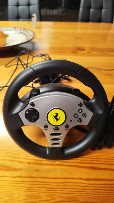 Conjunto volante thrustmaster