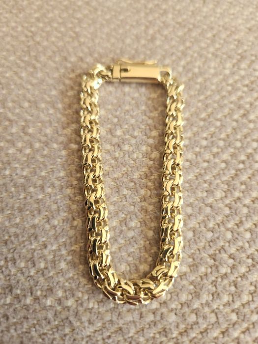 Złota bransoletka galibardi 585