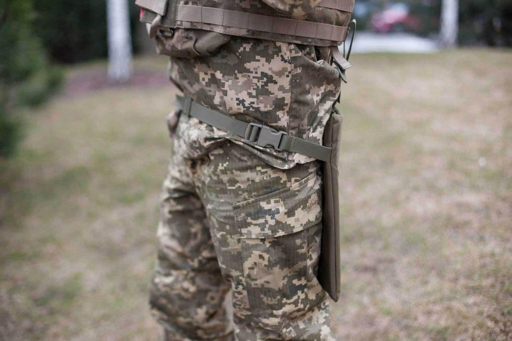 Каремат військовий, піджопник, тактична сідушка Хакі