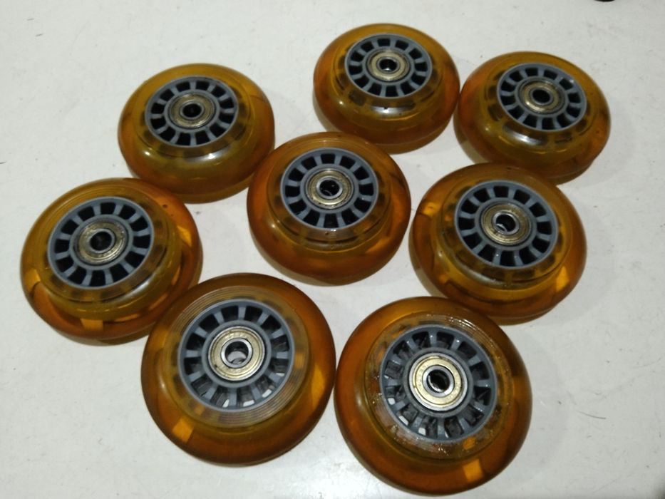 Kółka kauczukowe do rolek HY-Skate 76 mm 80 a