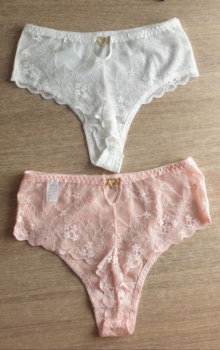 3×stringi /brazyliany Damskie L koronka