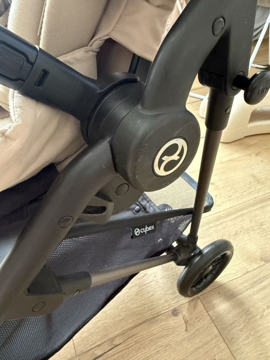 Cybex Melio Almond Beige beżowy nowe kółka