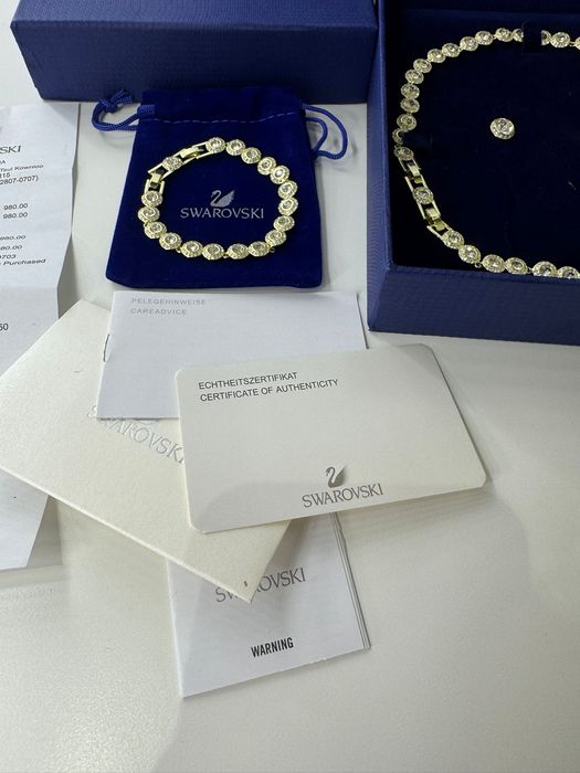 Conjunto Swarovski Angelic Set - Novo com fatura