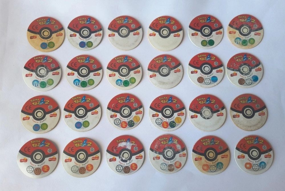 Tazos pokemon Holo 2