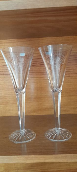 Copos (Flutes) de Cristal Atlantis 2000 Millennium