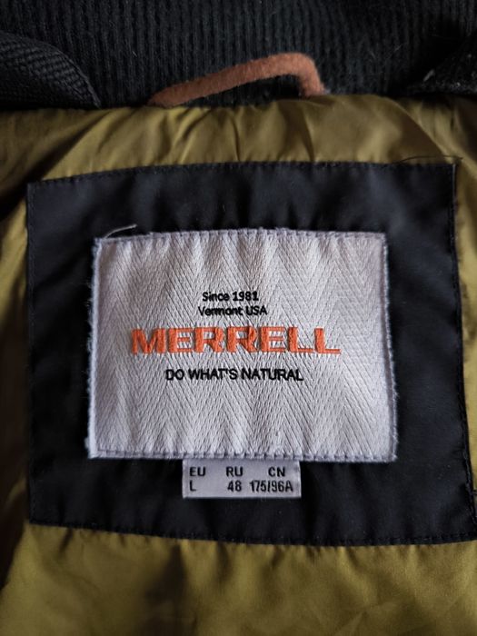 Пуховик мужской черный, Merrell