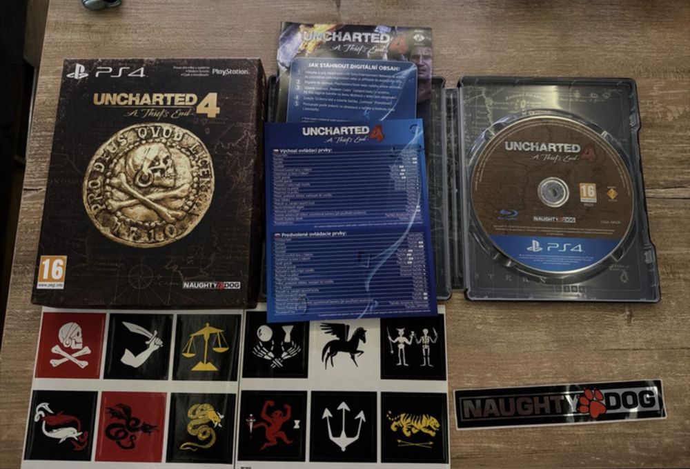 Uncharted 4 edycja kolekcjonerska ps4 ps5