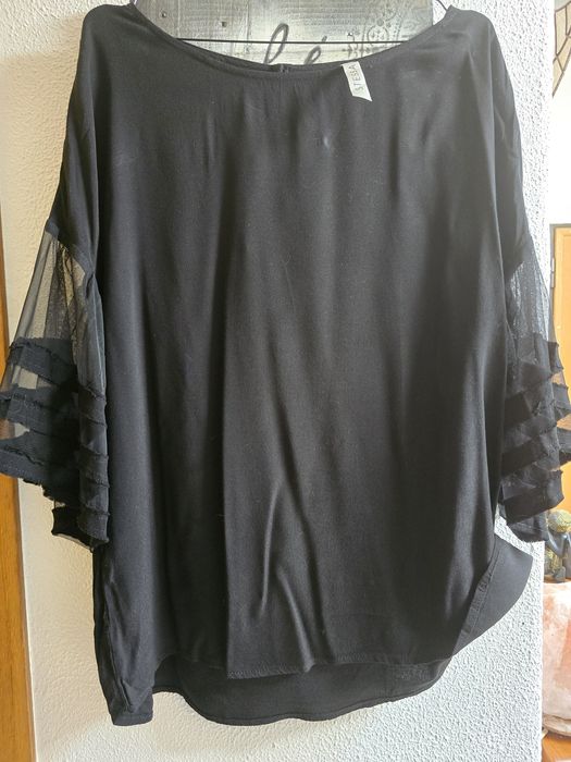Blusa Stessa  XL - preta