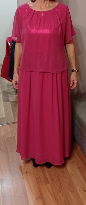 Sukienka balowa różowa