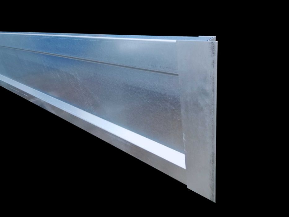 Burty 35 cm stalowe - ocynk do przyczep - 1mb