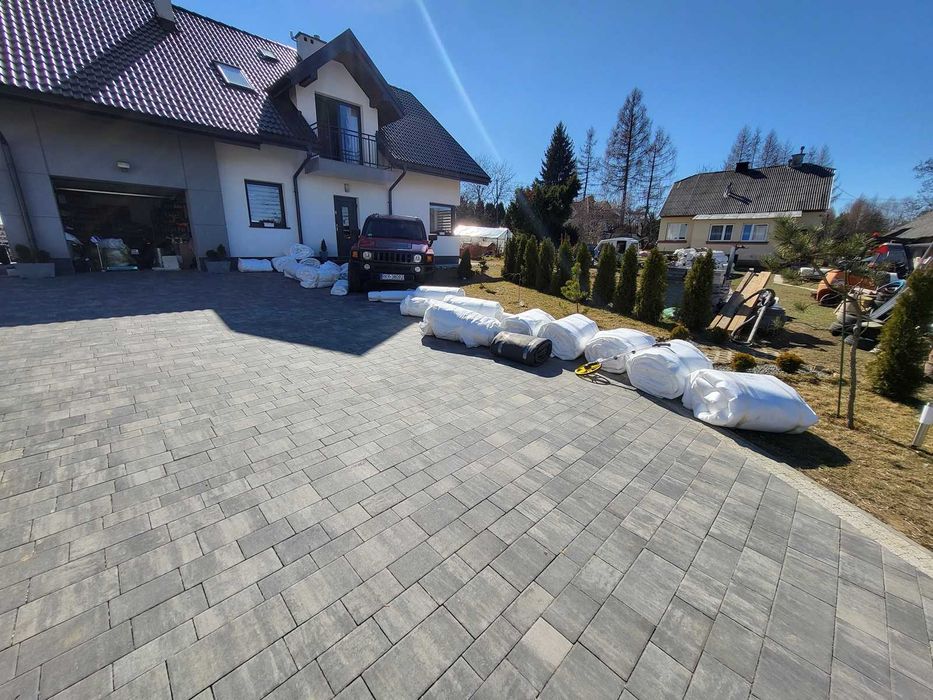 GEOWŁÓKNINA agrowłóknina drogowa do 6m polipropylen MATA DROGOWA