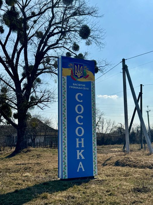 Продам земельну ділянку в селі Сосонка. Біля лісу. Під будівництво.