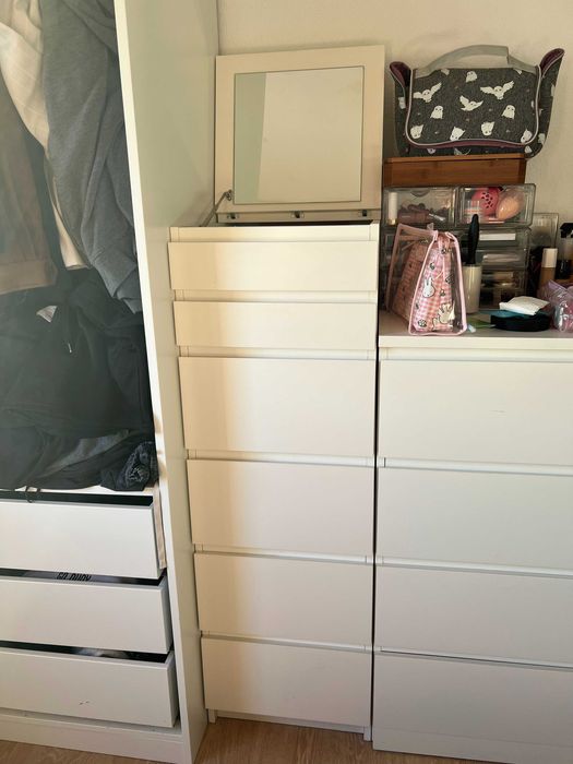 Camiseiro IKEA MALM / Toucador com espelho