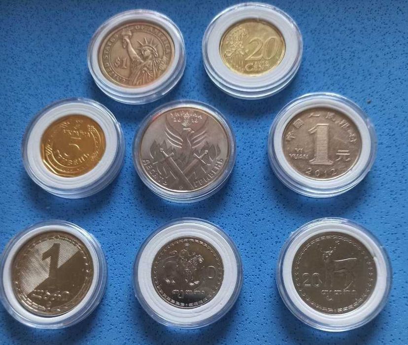 Капсули для монет 30 мм в боксі