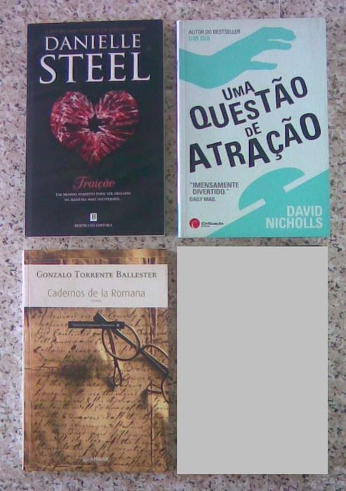 Livros - ficção - vários géneros