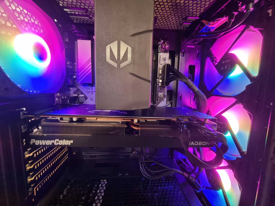 Komputer Ryzen 5 7500F DDR5 32GB 1TB M2 RADEON RX7800XT 16GB Windows 11 PL GWARANCJA 12 MC