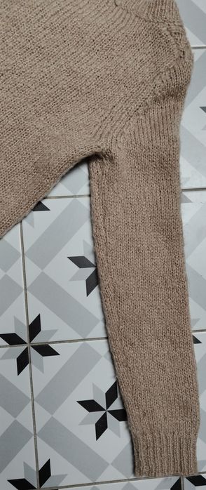 Sweter hm welna wełniany moher