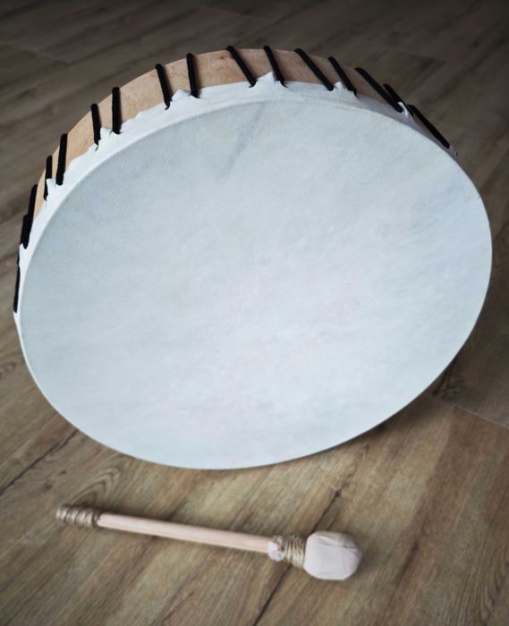 Bęben szamański 47 cm + pałka (wysyłka gratis)