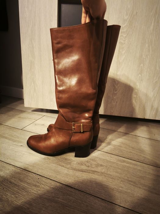 Kozaki Wittchen skóra