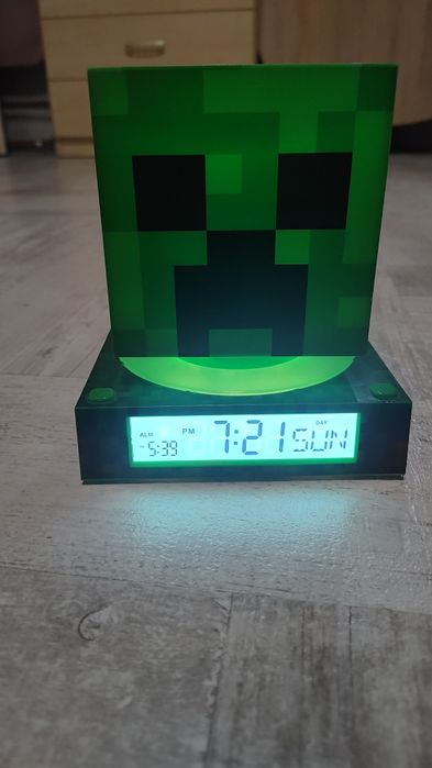 Lampka Creeper Minecraft Jak Nowa