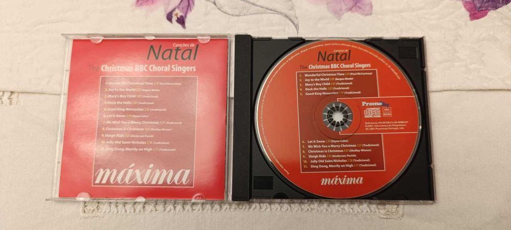CD "Canções de Natal" The Christmas BBC Choral Singers