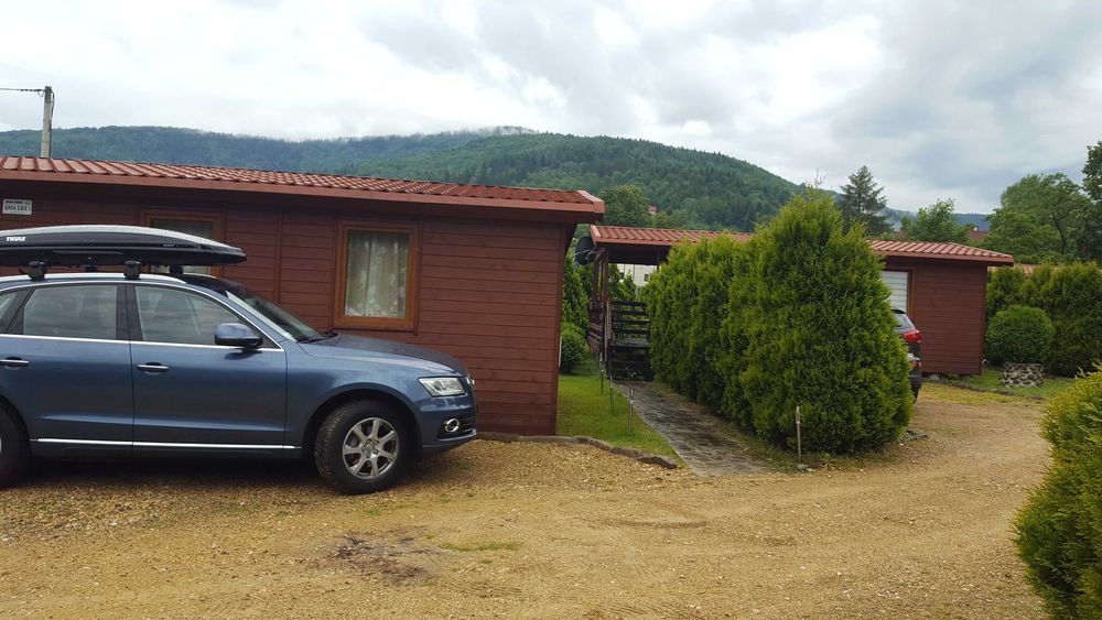 Międzybrodzie domek nad jeziorem w górach 50m plaża,