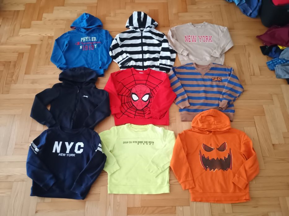 Mega Paka ubrań dla chłopca rozm.134/38sztuk H&M,Lindex,itp