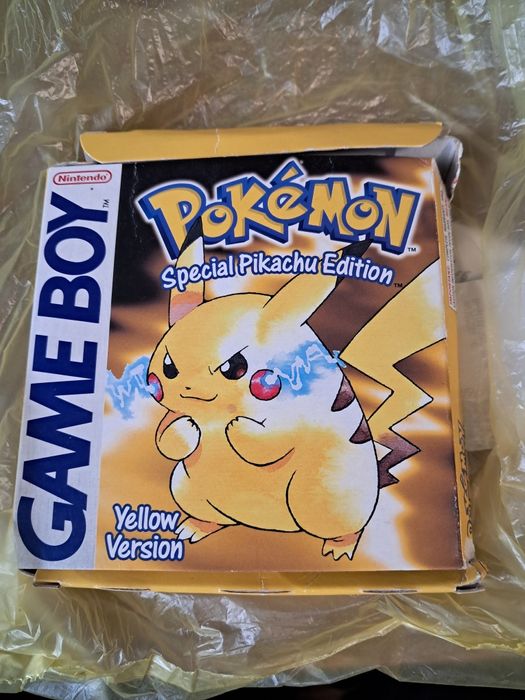 Картридж Gameboy Pokemon Pikachu special edition
