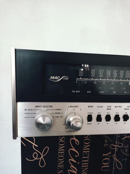 MAC 1700 McINTOSH Amplituner wzmacniacz lampowy