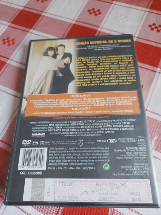 Pulp Fiction - Edição DVD
