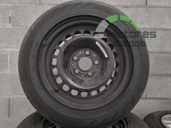 1 Jante de Ferro 15 Mercedes c/pneu 205/60 5x112