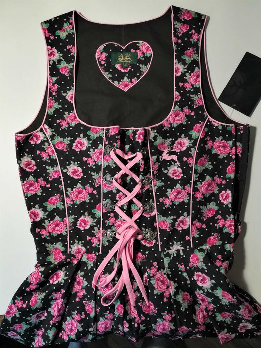 Срочно продам Платье черное с розами "Wiesnkönig Dresses"  Новое