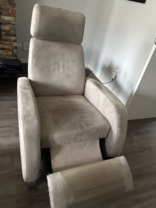 Cadeirão relax cabeça e pés